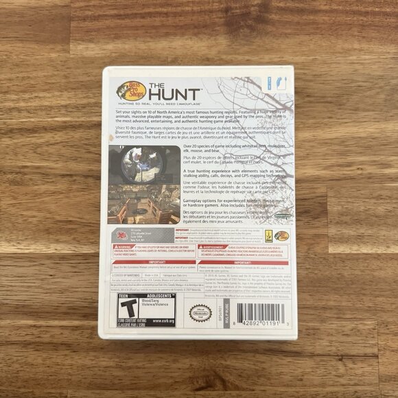Bass Pro Shops: The Hunt - Nintendo Wii Game Comes In Box~No Manuals Tested - Picture 3 of 14